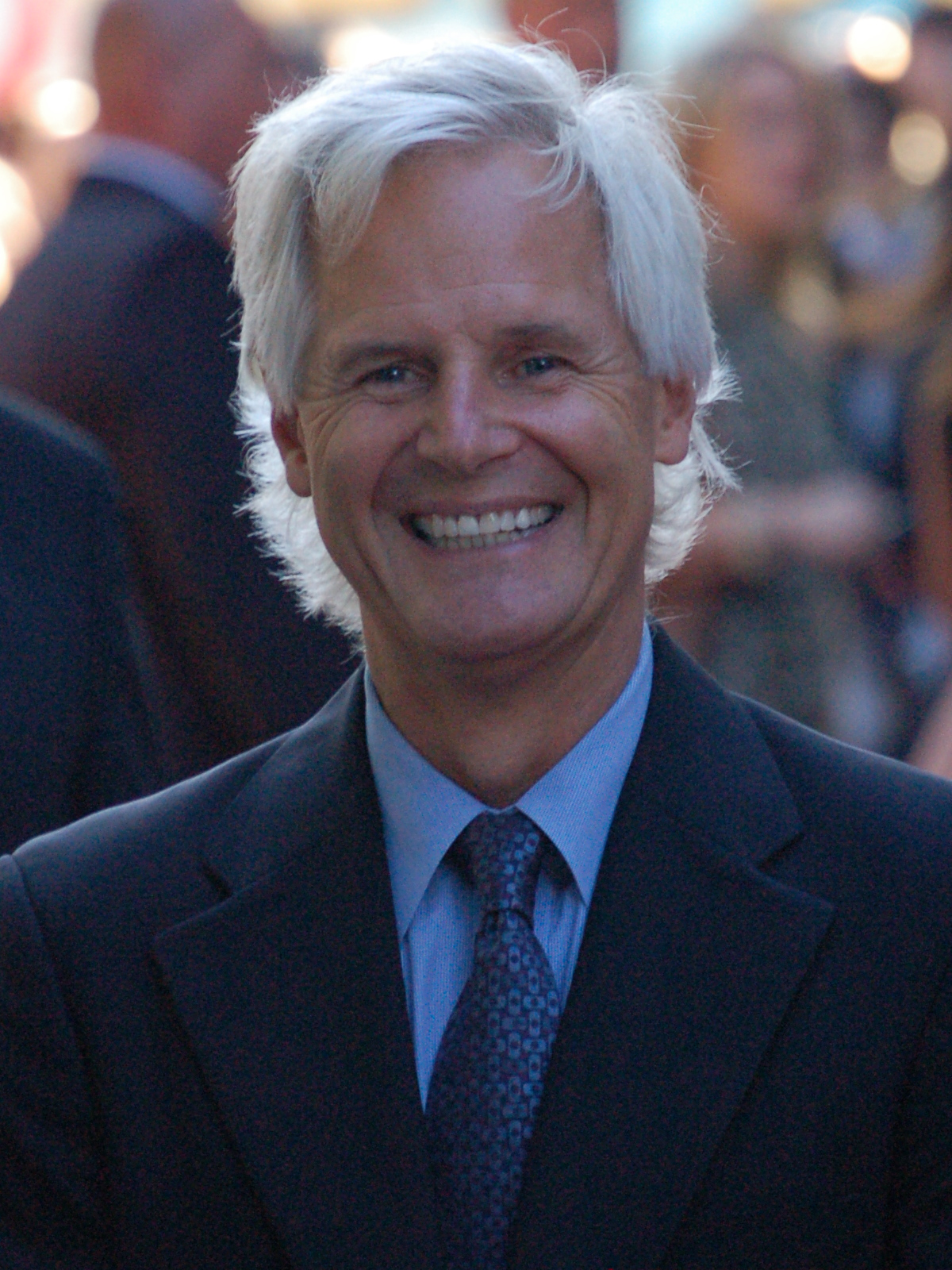 Chris Carter, pictured as the founder of this fictional law firm